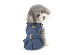 Nakura - Cat and Dog Trench Coats - Navy