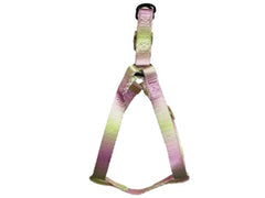 Nakura - Dog/Cat Harness And Leash - Pink And Yellow - Small