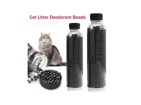 Nakura - Cat Litter Deodorizer Beads - Black - Original