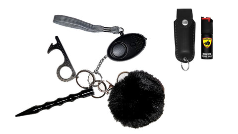 Nakura Safety Keychain - Black