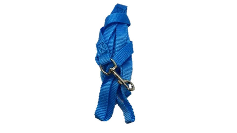 Nakura - Cat/Dog - Harness And Leash With Velcro Straps - Blue - Large