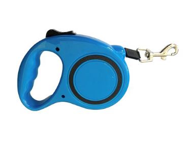 Nakura - Retractable Pet Leash Automatic Walking Traction Rope - Blue - 5 m