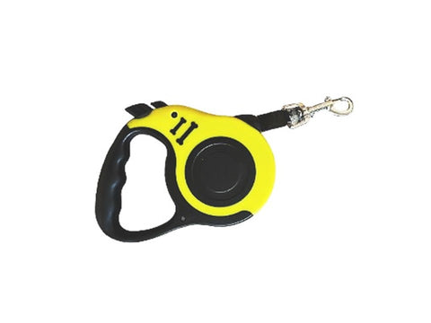 Retractable Pet Leash Automatic Walking Traction Rope - Yellow Bone - 3M