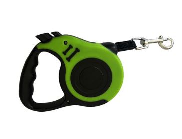 Retractable Pet Leash Automatic Walking Traction Rope - Green Bone