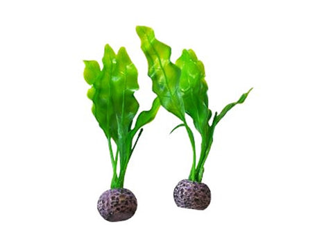 Nakura - Aquarium Artificial Plants - Green Twins