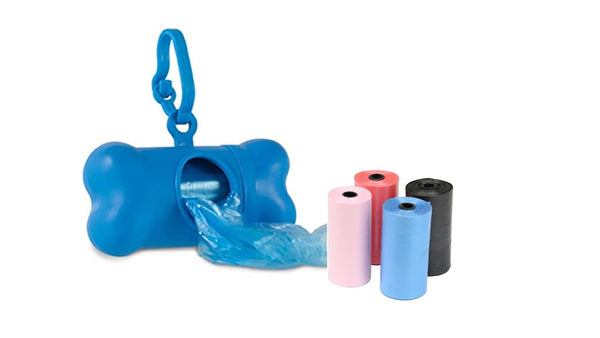 Nakura - Dog And Cat Waste Bag Holder And Waste Rolls - Blue