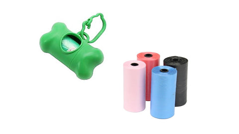 Nakura - Dog And Cat Waste Bag Holder And Waste Rolls - Green
