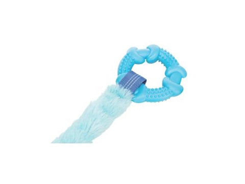 Nakura - Bungee Elastic Teether And Rope Toy - Blue